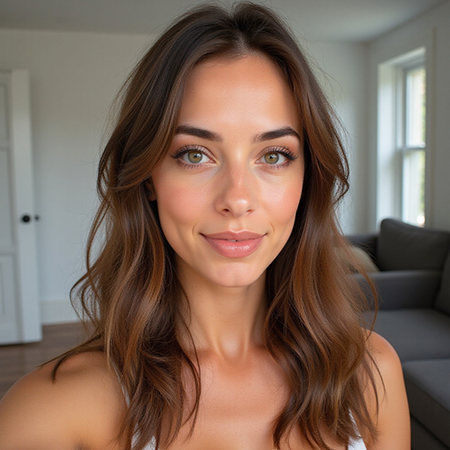 Uploaded selfie
